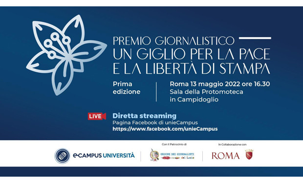 “Un giglio per la pace e la libertà di stampa”: anche l'IRIAD tra i premiati dell'Università eCampus